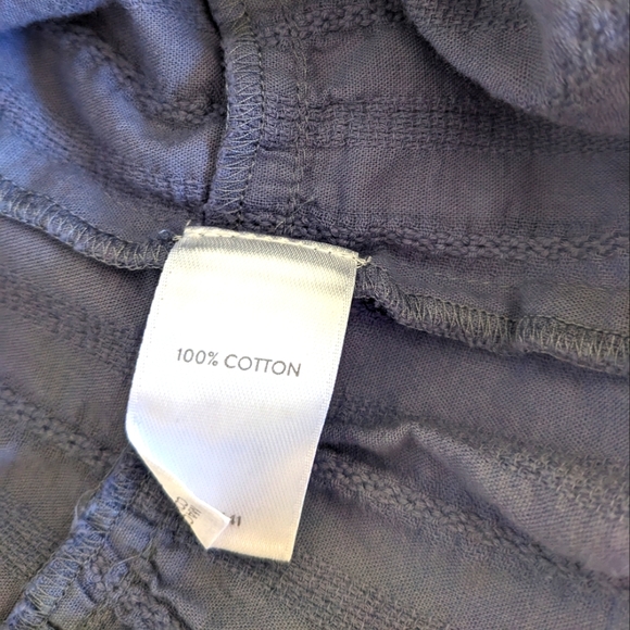 J. Jill| Light Blue, Tiered Long Sleeve Blouse, Size Large - Picture 7 of 7